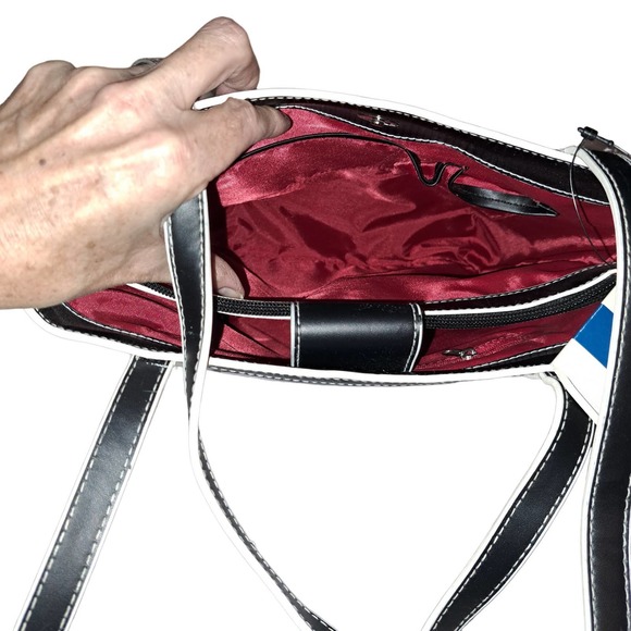 NWT- FUN & FAB Disney Ladies Purse Mickey Mouse Front and Back - Picture 6 of 9